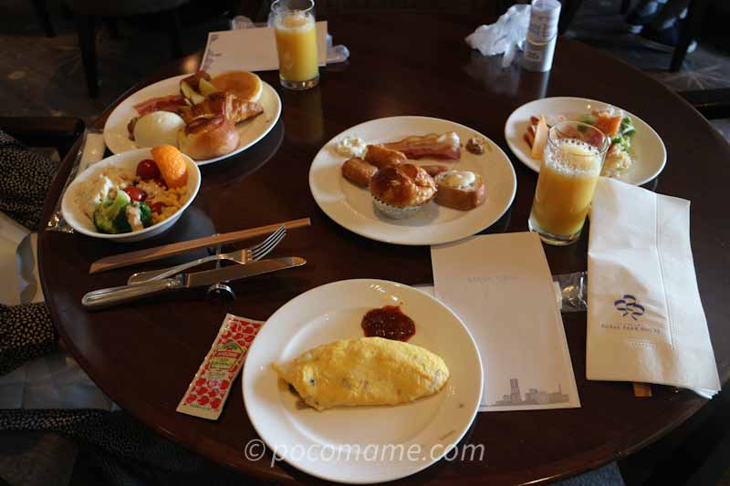 横浜ロイヤルパークホテルのシリウスで食べた朝食の写真2